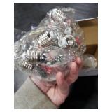 Aurelema Christmas Snow Globe String Lights 6.6ft 10 LED Vintage Christmas Tree Bulb Lights with Cute Ornaments for Xmas Indoor Outdoor Home Office Table Party Decor Battery Operated (Multicolor)