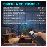 Fenglesha G6R-H3T5 Remote Control Transmitter Compatible with Maxitrol G6R-R3AM Module, Compatible with Fireplace Brands Such as Real Fyre, Valor, Empire, Element 4