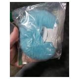 Soft Mohair Wool Knitting Yarn Lightweight Hand Knitwear Yarn DIY Shawl Scarf Crochet Thread Angora Mohair Wool Yarn Hand Crochet Yarn (Bright Blue)