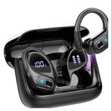 AI Translation Earbuds Real Time, 164 Language Translator Earbud 3-in-1 Bluetooth 5.4 Translator Earbuds with 6 Translation Modes, 75H Translators Headphones with APP for Travel Business, Dark Black