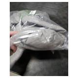 UniSimp Ironing Board Cover and Pad 15x54 Extra Thick Natural Cotton, Scorch and Stain Resistant Padding, Standard Size Iron Board Cover with Fasteners Heavy Duty Elastic Edge, Heatproof Gray