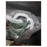 UniSimp Ironing Board Cover and Pad 15x54 Extra Thick Natural Cotton, Scorch and Stain Resistant Padding, Standard Size Iron Board Cover with Fasteners Heavy Duty Elastic Edge, Heatproof Gray