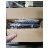 HuggieGems 4 Tier Floor Standing Corner Shower Caddy Organizer Shelf with Hooks, Bathroom Shelves Stand Rack, Silver