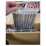 HuggieGems 4 Tier Floor Standing Corner Shower Caddy Organizer Shelf with Hooks, Bathroom Shelves Stand Rack, Silver