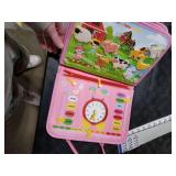 Gojmzo Busy Board Montessori Toys for Toddler Girl Birthday Gifts, Busy Book Sensory Toys for Toddlers, Learning Educational Toddler Travel Activities