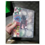 SIMPLIPLAY Christmas Sensory Dough Kit with 6 PCS 18oz Glitter Doughs & Accessories(280+pcs), DIY Christmas Crafts Kids, Stocking Stuffers for Kids, Build a Snowman Kit with Ornaments Creative Gift