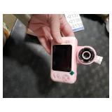 Makolle Upgrade Kids Selfie Camera,Chritmas Birthday Gift for 3-9 Years Old Girls,Portable Toy for 3 4 5 6 7 8 9 Year Children,Toddler 1080HD Digital Video Camcorder Camera with 32G SD Card Pink