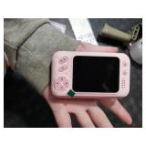 Makolle Upgrade Kids Selfie Camera,Chritmas Birthday Gift for 3-9 Years Old Girls,Portable Toy for 3 4 5 6 7 8 9 Year Children,Toddler 1080HD Digital Video Camcorder Camera with 32G SD Card Pink