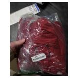 Smiry 2 Pack Spandex Table Cloth 6FT, Elastic Fitted Stretch Tablecloths, Washable and Wrinkle Free Rectangular Patio Table Cover for Outdoor, Wedding, Banquet & Parties (Wine Red, 72Lx30Wx30H Inch)