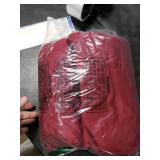 Smiry 2 Pack Spandex Table Cloth 6FT, Elastic Fitted Stretch Tablecloths, Washable and Wrinkle Free Rectangular Patio Table Cover for Outdoor, Wedding, Banquet & Parties (Wine Red, 72Lx30Wx30H Inch)