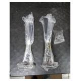 8 Pack - 16 inch Black Hidden L Shelf Bracket (1/5 Inch Thicked) Iron Floating Shelf Brackets Rustic Industrial Metal Brackets for Shelf Support