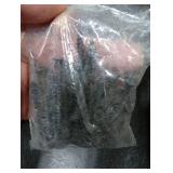 8 Pack - 16 inch Black Hidden L Shelf Bracket (1/5 Inch Thicked) Iron Floating Shelf Brackets Rustic Industrial Metal Brackets for Shelf Support