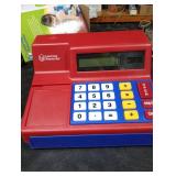 Learning Resources Pretend & Play Calculator Cash Register Toy - Gift for Kids, Toddler Toys, Play Money & Credit Card, Shopping Store Playset, Educational Preschool Activities