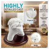 Hula Home Hand Casting Kit for Couples or Family with Mounting Plaque | Anniversary DIY Gifts Her & Him, Keepsake Sculpture Wedding Kids,