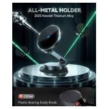 JOYROOM for MagSafe Car Mount Charger, [All-Metal] 15W Fast MagSafe Car Charger, Hands Free Magsafe Car Mount Dashboard for iPhone 17 Pro Max Air/16 15 14 13 12 Pro Max Plus, Black