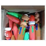 LiYiQ Christmas Colorful Multicolor Pen in One Cartoon Cute Fun 4-in-1 Cute Pens Bulk Kawaii Christmas Tree Snowman Santa Claus Reindeer Shape Cool Ballpoint Pens for Fun Gifts