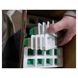 Sondiko Seed Starter Tray with Soft Silicone Cells, 80 Cells Seedling Trays Seed Startering Kit, 4 Pack Plant Starter Trays with Humidity Dome, Base Mini Greenhouse Germination Kit