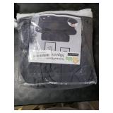 Easy-Going 2 Pieces Stretch Oversized Chair Couch Cover Sofa Cover for Dogs Sofa Slipcover for Separate Cushion Couch Jacquard Fabric Elastic Furniture Protector for Pets (Dark Gray, Oversized Chair)