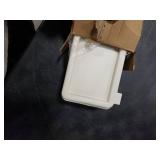 Butter Holder With Lid And Knife,Food Grade Plastic Butter Dish For Countertop,Large Butter Storage Container With Cover,White