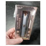 Facial Hair Remover for Women - as Seen on TV Painless Face Shaver - Electric Hair Removal Device for Face Lips Peach Fuzz with Light (Blue)