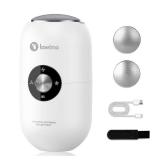 Electric Foot Callus Remover for Women Men, Rechargeable Electric Foot File Pedicure Tool with Stainless Steel Heads, Portable Feet Grinder for Cracked Dry Heels Dead Skin Calluses