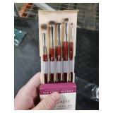 BK BEAUTY - BRUSH SET FOR HOODED OR SMALLER EYES (5PC) - Eyeshadow Brush Set for Blending, Smudging & Defining Eyeshadow and Eyeliner | Premium Eye Makeup Brushes for Precise Application