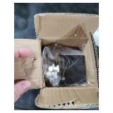 Joyyy Christmas Stocking Holders for Mantle Set of 4 Heavy-Duty Cast Iron Xmas Stocking Hangers Hooks for Mantel with Protective Pad for Fireplace Home Shelf (White)