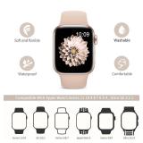 5 Pack Sport Bands Compatible with Apple Watch Band 38mm 40mm 41mm 42mm 44mm 45mm 49mm 46mm,Silicone Waterproof Strap for iWatch Apple Watch Series 11 10 9 Ultra 8 7 6 5 4 3 2 1 SE Women Men