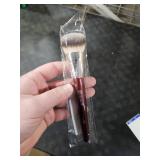BK BEAUTY BRUSHES - 101 CONTOURED FOUNDATION BRUSH - Contoured Foundation Brush - Foundation Makeup Brushes - Face Brush For Liquid Or Cream Foundations