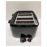 Walmart 4-Slice Black Toaster