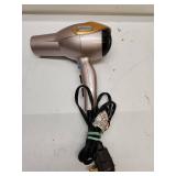 Metal mirror and Conair Professional Hair Dryer