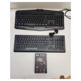 Computer Keyboards & Mouse Bundle - Lenovo & Adessi