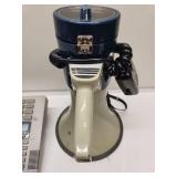 Meridian Office Phone with Radio Shack Powerhorn