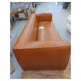 Finnegan Leather Sofa in Caramel Retail $2023.99