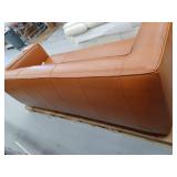 Finnegan Leather Sofa in Caramel Retail $2023.99