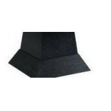 Maddox Contemporary Oval Dining Table Base Only