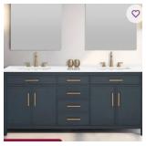 Wenniah 72 Inch Double Vanity- Retail: $1490
