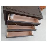 Warwick 3-Drawer Wicker Chest, Java-Retail $2,093.00