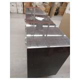 Modern Black Sideboard Buffet with Chrome Legs-Retail: $2799