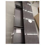 Modern Black Sideboard Buffet with Chrome Legs-Retail: $2799