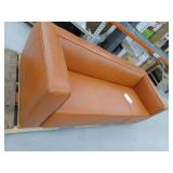 Finnegan Leather Sofa in Caramel Retail $2023.99