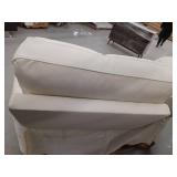 Viradis 54.2in Genuine Leather Zero Clearance Power Recliner Loveseat- Retail $1,310.00