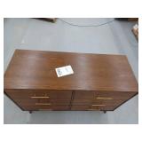 Modern 6-Drawer Walnut Dresser-Retail: $818