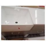 Sudio Design WESLEY 72-in Gray Undermount Double Sink Bathroom Vanity with Ariston White Engineered Stone Top-Retail: $1972