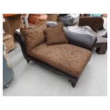 Bernardus Upholstered Chaise Lounge Retail $829.99