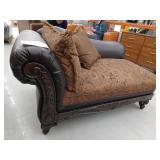 Bernardus Upholstered Chaise Lounge Retail $829.99