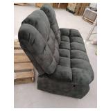 Edilmar 61.8in Wide Modern and Super Soft Manual Reclining Loveseat Sofa, Retail $1,800.00