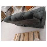 Edilmar 61.8in Wide Modern and Super Soft Manual Reclining Loveseat Sofa, Retail $1,800.00
