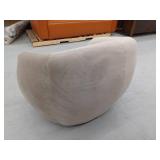 Meridian Furniture USA Emery Velvet Chair, Taupe- Retail: $892