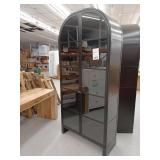 Adrie Curio Cabinet, Black- Retail: $2600